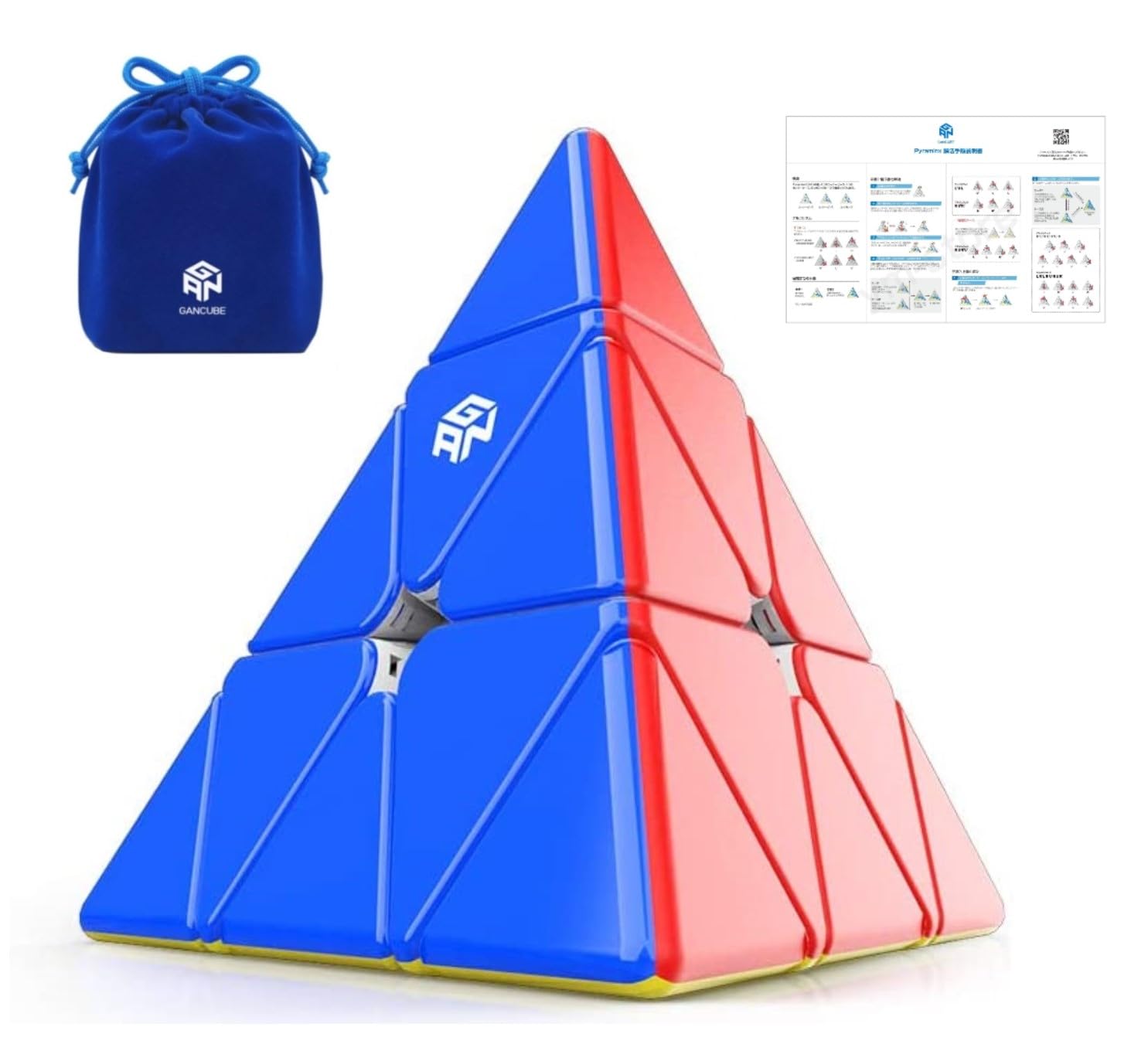 Amazon | [正規品/日本語解法手順説明書付属] GAN Pyraminx Standard